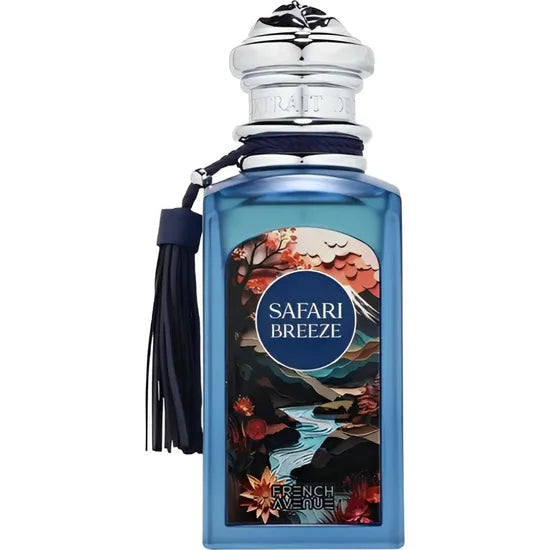 PERFUME  FRENCH AVENUE SAFARI BREEZE EXTRAIT EDP 100ML - UNISEX