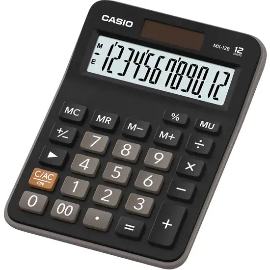 CALCULADORA COMPACTA CASIO MX-12B BLACK Product