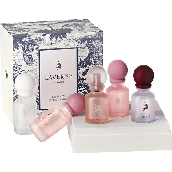 KIT PERF LAVERNE LAVERNE RIYADH LAVERNE`S LITTLE GARDEN MINIATURAS 5PCZ Product