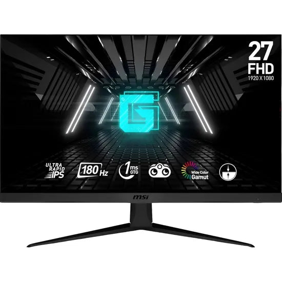 MONITOR 27"" MSI G2712F FHD IPS/180HZ/1MS/8B/76%/FLS/DP/HDMI BLACK Product