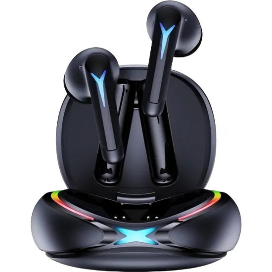AURICULAR GAMER QUANTA QTAGE10 ECLIPSE IPX4/TWS/ENC/RGB/BLACK Product