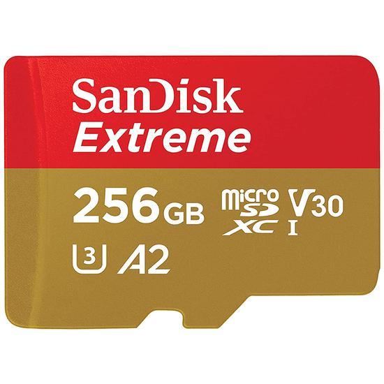 Tarjeta de Memoria Sandisk Extreme Micro SDXC 256GB 190MB/s