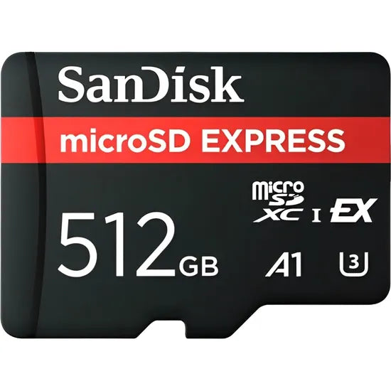 MICRO SD EXPRESS 512GB SANDISK 880-650MB/S U3 A1 (SWITCH2) (SDSQXFN-512G-GN4NN) Product