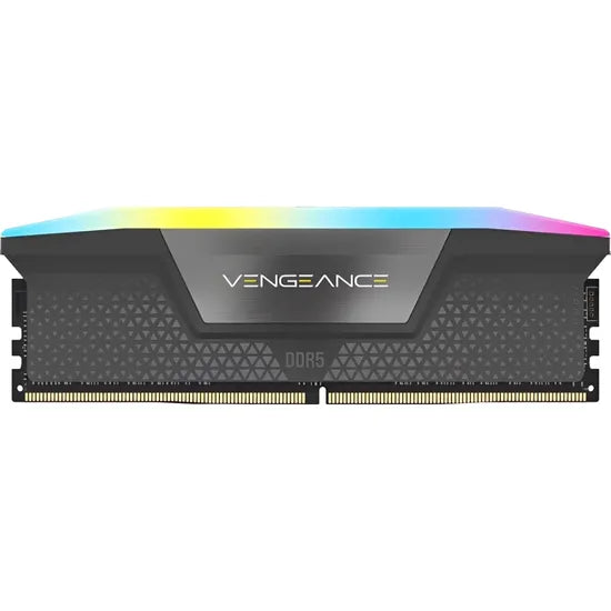MEMORIA RAM DDR5 16GB/6000MHZ CORSAIR VENGEANCE RGB BLACK CMH16GX5M1E6000Z36 Product