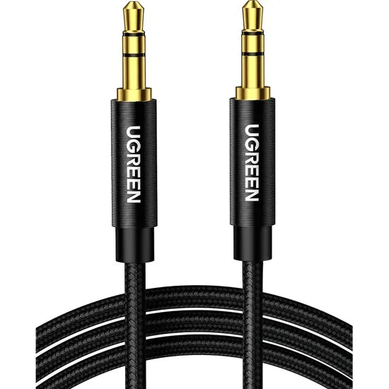 CABLE UGREEN  JACK 3.5MM A JACK 3.5MM AV112 2M BLACK (50363) Product
