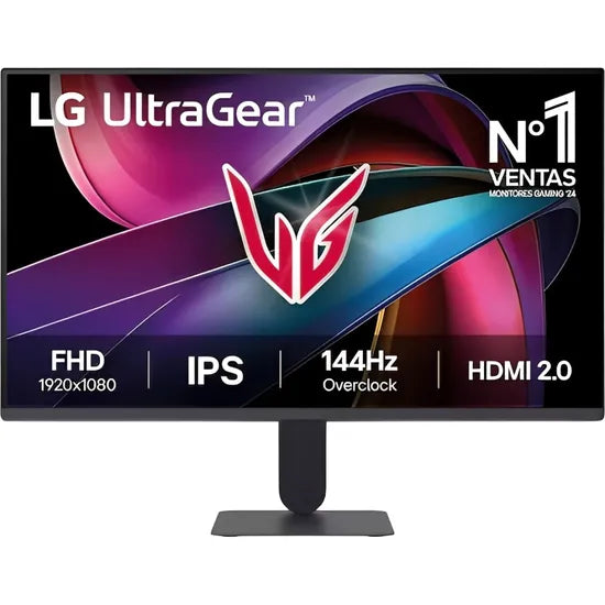MONITOR 24"" LG ULTRAGEAR 24G411A-B FHD/IPS/144H/1MS/FSYNC/GSYNC/HDR/BLACK 1GTA.PY
