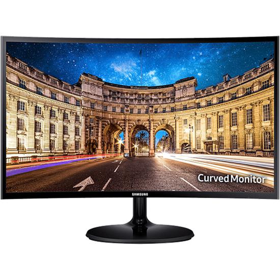 Monitor curvo Samsung LED C24F390FHN Full HD de 24"