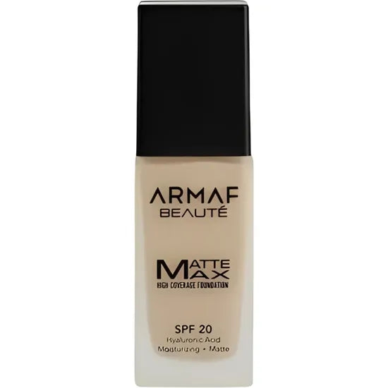 BASE MATTE ARMAF BEAUTE MAX HIGH COVERAGE FOUNDATION SPF 20 - HONEY 08 Product