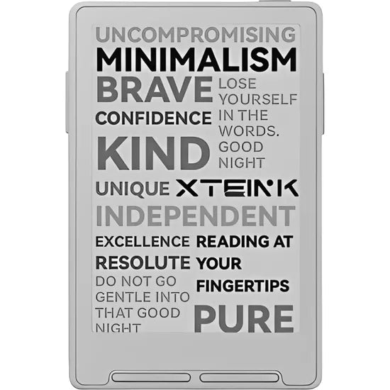 TABLET E-READER XTEINK X3 3.7"" MICROSD16GB/MAGSAFE/ULTRASLIM 5.1MM/WHITE (KINDLE)