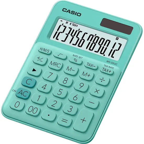 CALCULADORA COMPACTA CASIO MS-20UC-GN GREEN Product