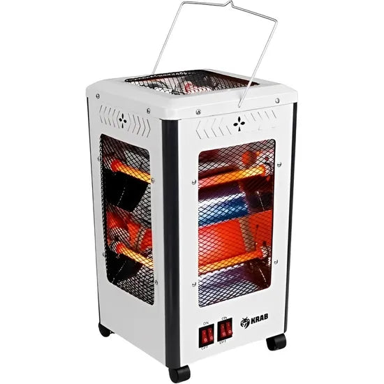 ESTUFA DE CUARZO QUANTA KRAB KBEC2000 2200W/220V/50HZ/60HZ WHITE