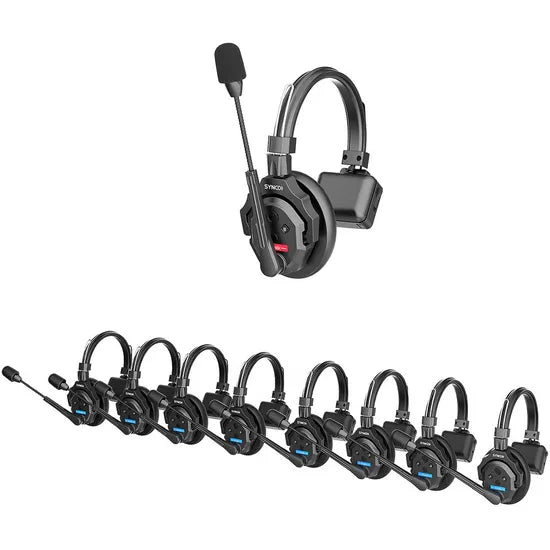 AURICULAR INTERCOM SYNCO XTALK X5 - 5 PERSON - 2.4 GHZ - 300M