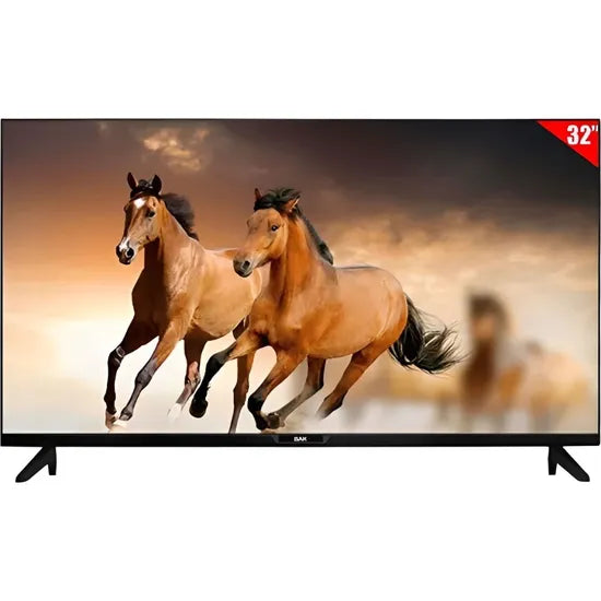 TV SMART 32"" BAK BK-32S HD/WIFI/DIGITAL/ANDROID 14/BLACK