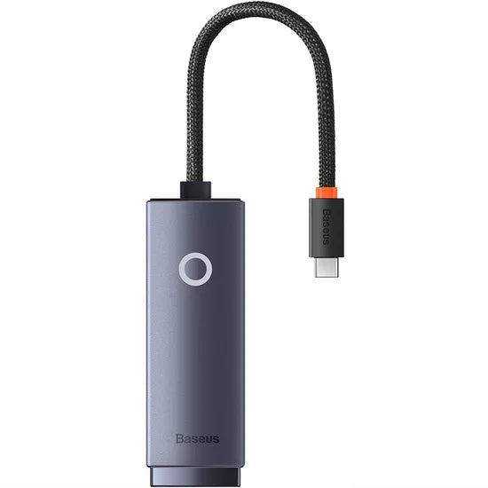 ADAP. USB-C / ETHERNET RJ45 BASEUS LITE GRAY WKQX000313