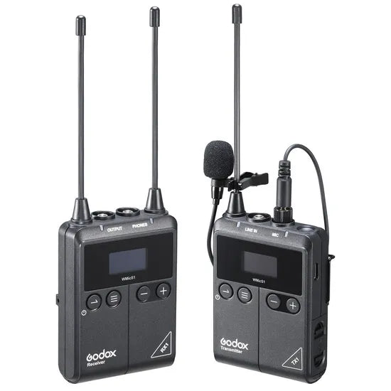 MICROFONO GODOX WIRELESS WMICS1 KIT 1 RX+TX Product