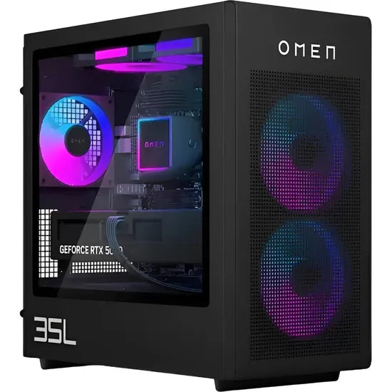 PC HP HOMEN 35L GT16-0614 I7-14700F 5.4/32GBD5(2X16GB)/1TBSSD/RTX5080 16GB/W11/BLACK Product