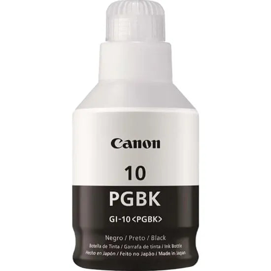 BOTELLA DE TINTA CANON GI-10 BK 170ML (G5010-G6010-G7010-G2160-G3160) Product