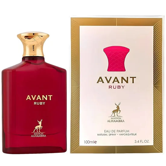 PERFUME  MAISON ALHAMBRA AVANT RUBY  EDP 100ML - UNISEX