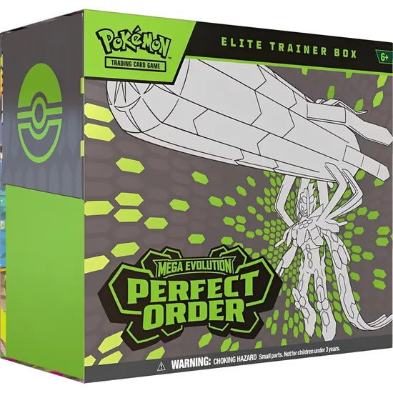 POKEMON TCG MEGA EVOLUTION PERFECT ORDER ELITE TRAINER BOX