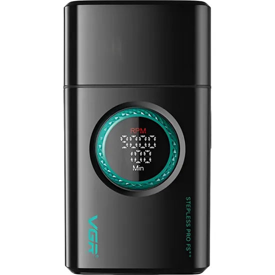 AFEITADORA/SHAVER VGR V-377 TITANIO 9000 RPM USB BLACK Product