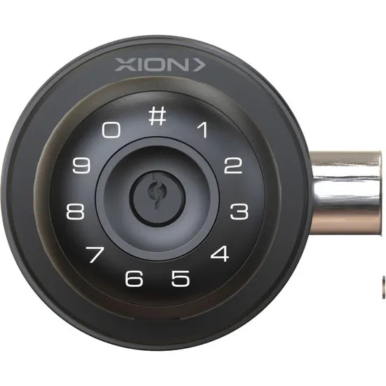 CERRADURA DIGITAL XION XI-SL30 TECLADO/HUELLA/CONTRASEÑA/LLAVE/CARD/APP-TUYA/BLACK/CON EMB