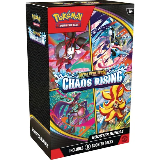POKEMON TCG MEGA EVOLUTION CHAOS RISING BOOSTER BUNDLE