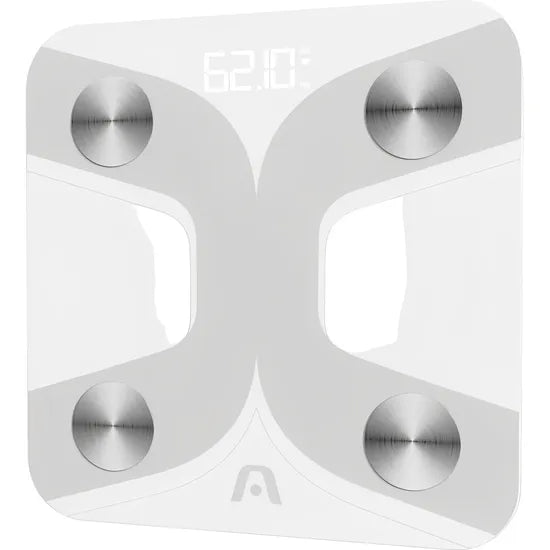 BALANZA DIGITAL CORPORAL SMART ARGOM ARGOM ACCURA 10 BMI/FAT/180KG WHITE ARG-SC8210WT