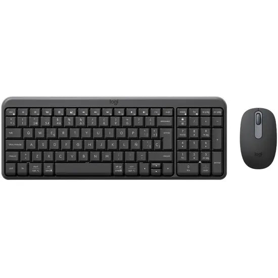 KIT TECLADO+MOUSE USB LOGITECH MK250 GRAPHITE 920-013513