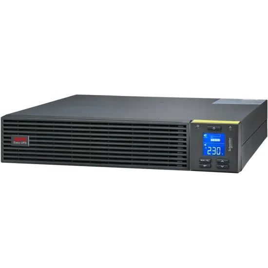 NOBREAK UPS APC EASY SRV2KRI-E 2000VA ON-LINE RACK 1800W LCD/USB/RS232/230V + KIT RAIL