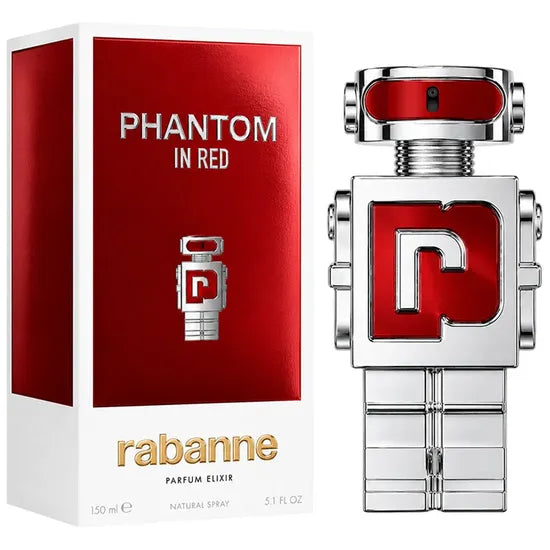 PERFUME  RABANNE PHANTOM IN RED PARFUM ELIXIR 150ML - MASCULINO Product