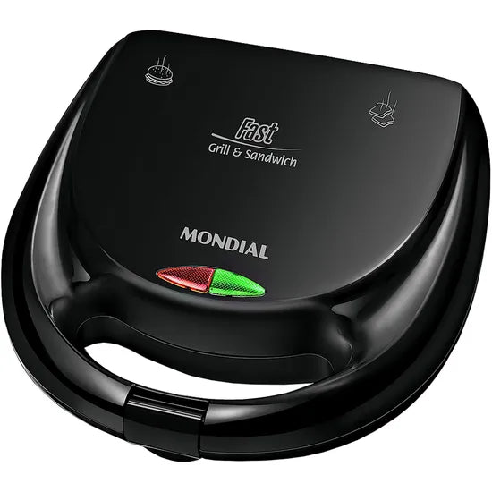 GRILL & SANWICHERA FAST GRILL & SANDWICH MONDIAL S-12 220V Product