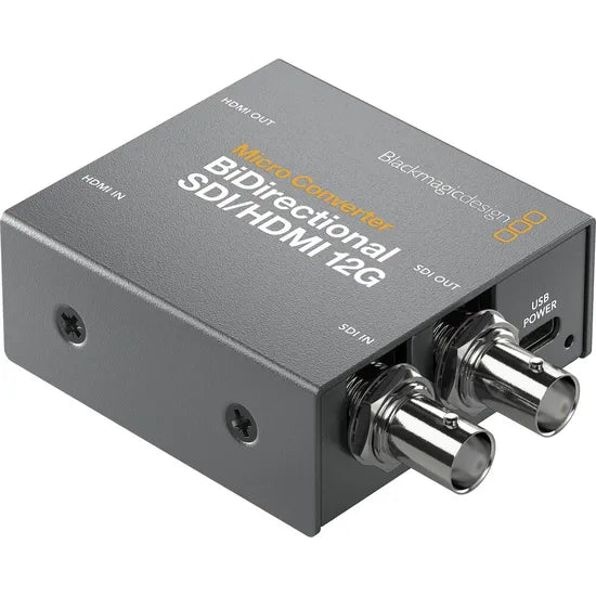 BLACKMAGIC ACC SDI TO HDMI MICRO CONVERTER BI DIRECT 12G C/FUENTE (CONVBDC/SDI/HDMI12GP)