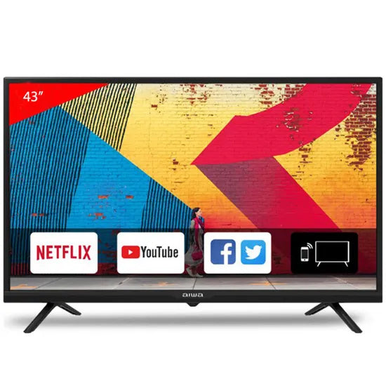 TV SMART 43"" AIWA AW43B4SMFL FHD/DIG/HDMI/USB/WIFI