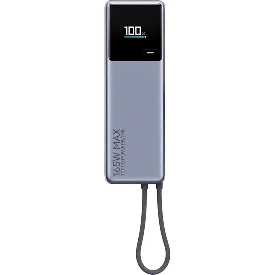 CARGADOR PORTATIL XIAOMI BHR9361GL 10.000MAH 165W GRAY + CABLE USB-C