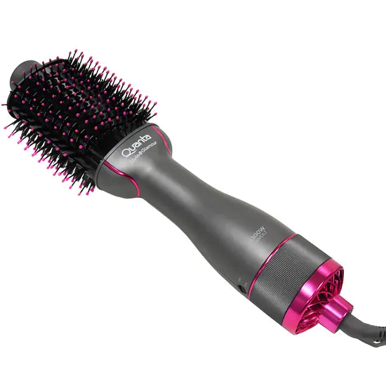 CEPILLO SECADOR QUANTA QTES6000N 2X1 BIVOLT GRAY/PINK
