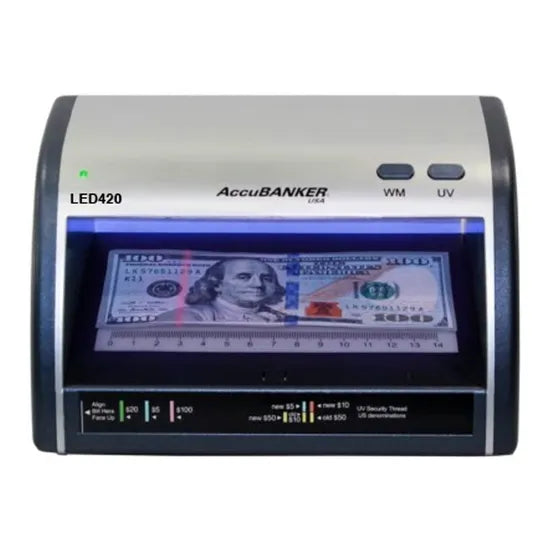 DETECTOR DE BILLETES ACCUBANKER LED420A BIVOLT