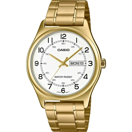 RELOJ CASIO DRESS MTP-V006G-7BUDF WHITE/GOLD Product