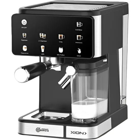 CAFETERA XION XI-CM408 CREMA TOUCH ESP-LECH/ESPRESSO/VARISTA/1350W/20BARES/VAPO 220V Product