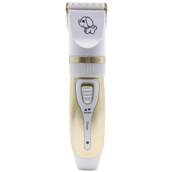CORTA PELO DE MASCOTAS + CORTA UÑAS ONIDA ON-P2 WHITE/GOLD BIVOLT