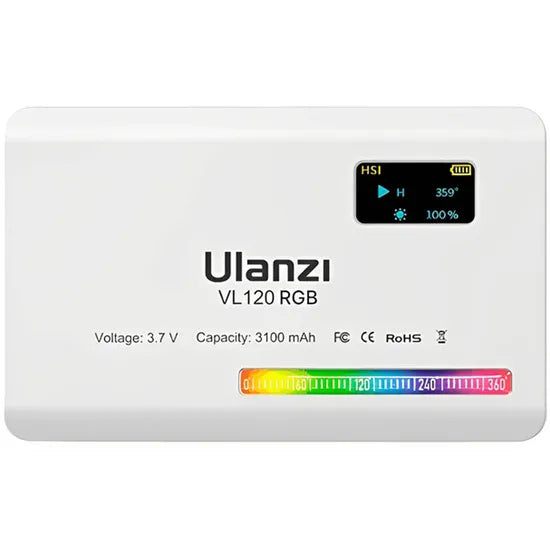 LED ULANZI VL-120 RGB - WHITE
