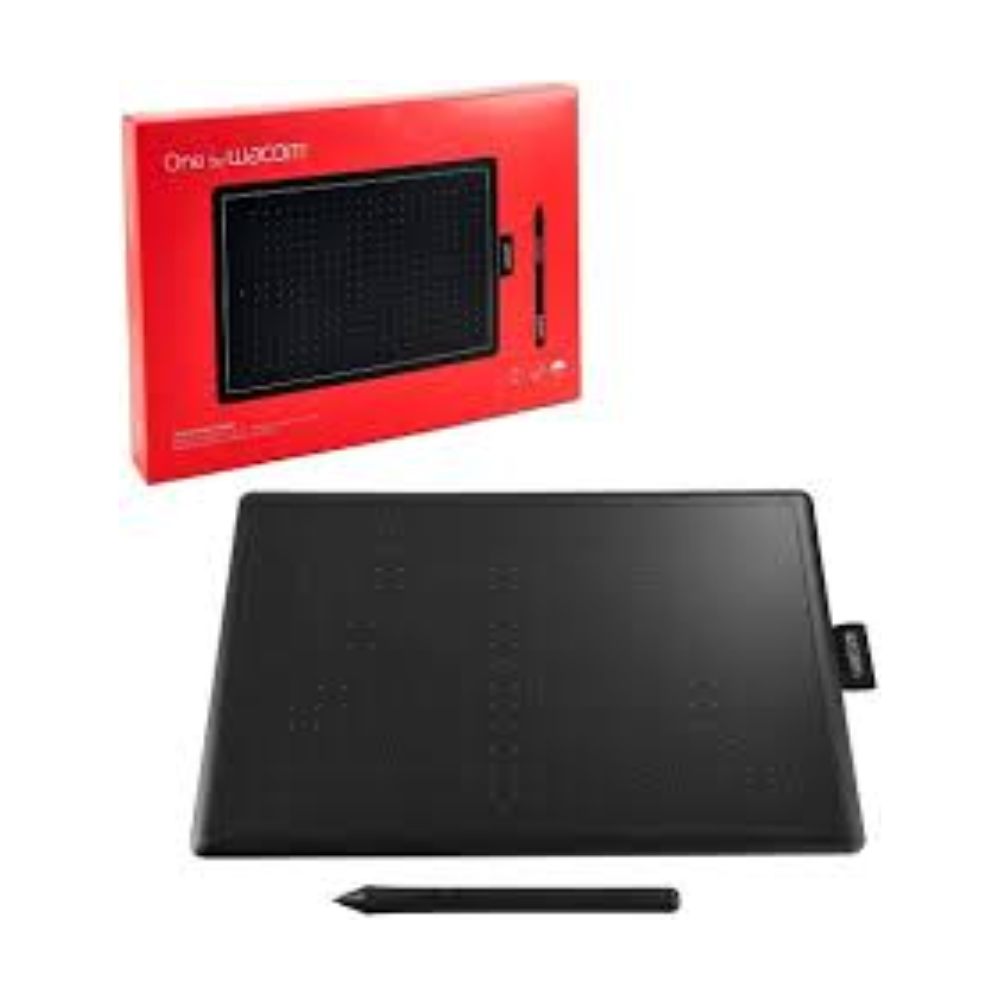 Tableta Grafica Wacom One Small 7" Negro y Rojo