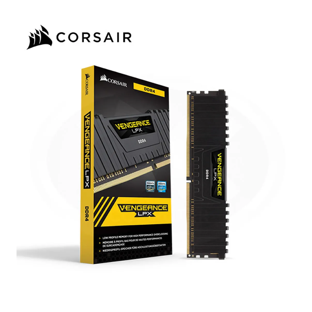 Memória Corsair Vengeance LPX DDR4 8GB 2400MHz