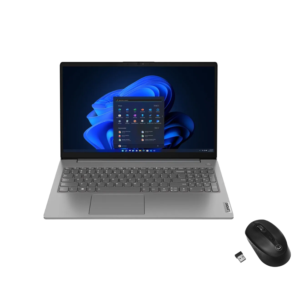 Notebook Lenovo V15 G4 IAH 83FS0003LM 15.6" Intel Core I5-12500H + MOUSE DE REGALO + MOCHILA + HUB 4 puertos