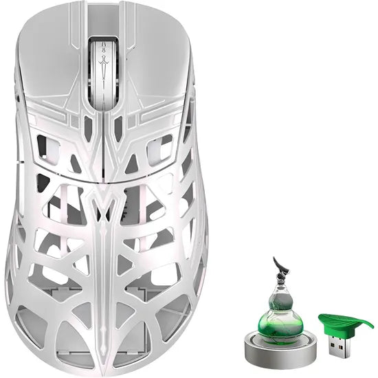 MOUSE WIRELESS MAGNESIUM WLMOUSE THE SWORDS 8K/PAW3950HS/OMRON OPTICALS/WHITE