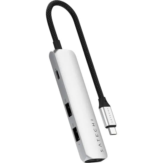 HUB USB-C 4-IN-1 SATECHI MULTI ST-P4SS USB-C/2 USB-A 3.2/HDMI 4K SILVER Product