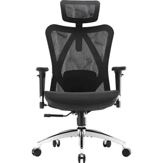 SILLA P/GAMER-OFICINA SIHOO M57-M111 APOYABRAZOS-3D/SOP-LUMBAR/CABEZAL-AJUSTABLE/BLACK Product