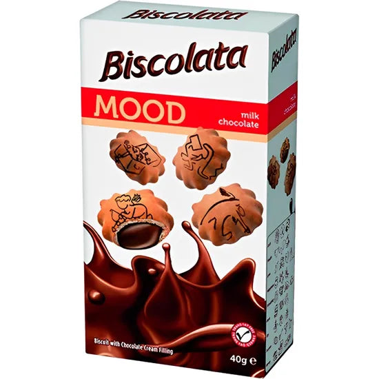 CHOCOLATE BISCOLATA MOOD 40GR Product