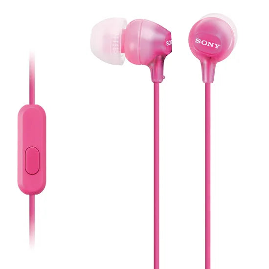AURICULAR SONY IN-EAR MDR-EX15AP PINK C/MIC.
