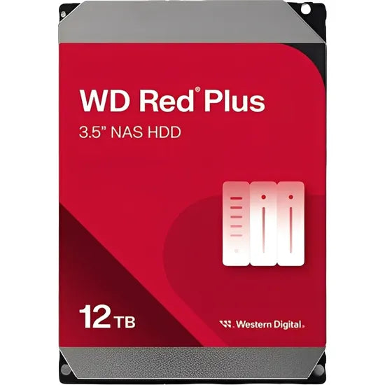 DISCO DURO 12TB INT  3.5"" SATA3 WD NAS WD120EFGX RED PLUS 256MB 7200RPM (GTA BRASIL)