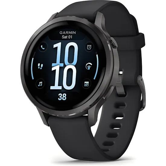 RELOJ GARMIN VENU 4 41MM SLATE - BLACK BAND 010-03013-02 Product